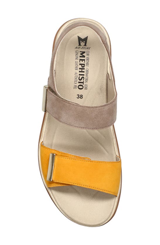 Shop Mephisto Dominica Sandal In Mango/grey