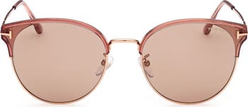 Tom ford discount 62mm round sunglasses