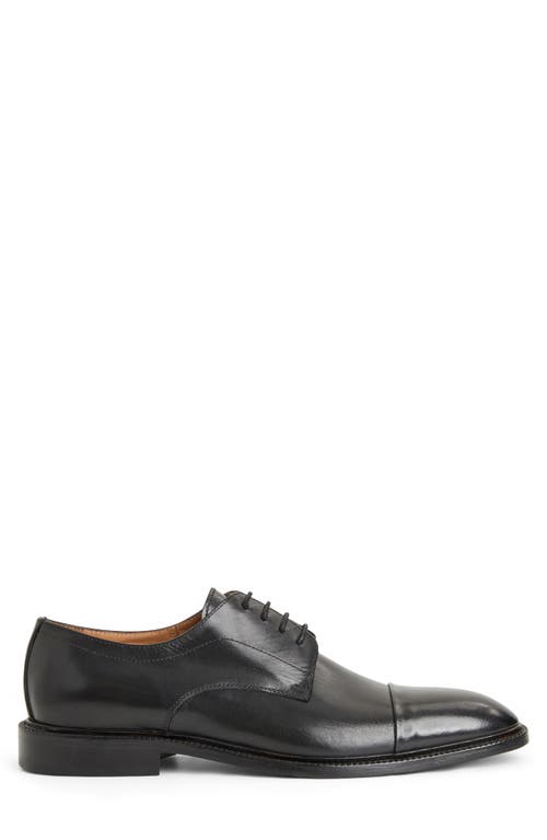 Shop Bruno Magli Aydin Cap Toe Derby In Black