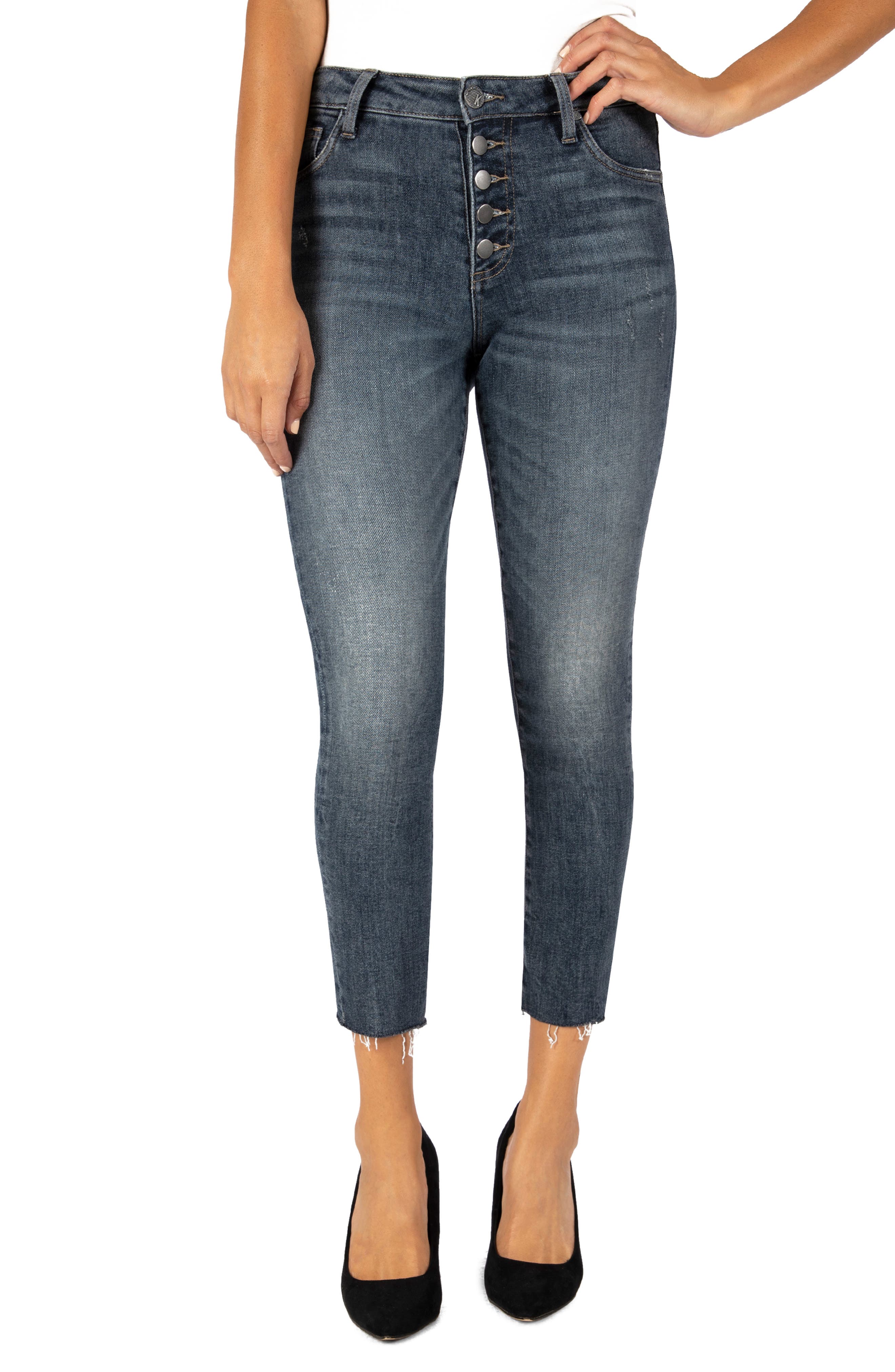 KUT from the Kloth High Waisted Jeans 