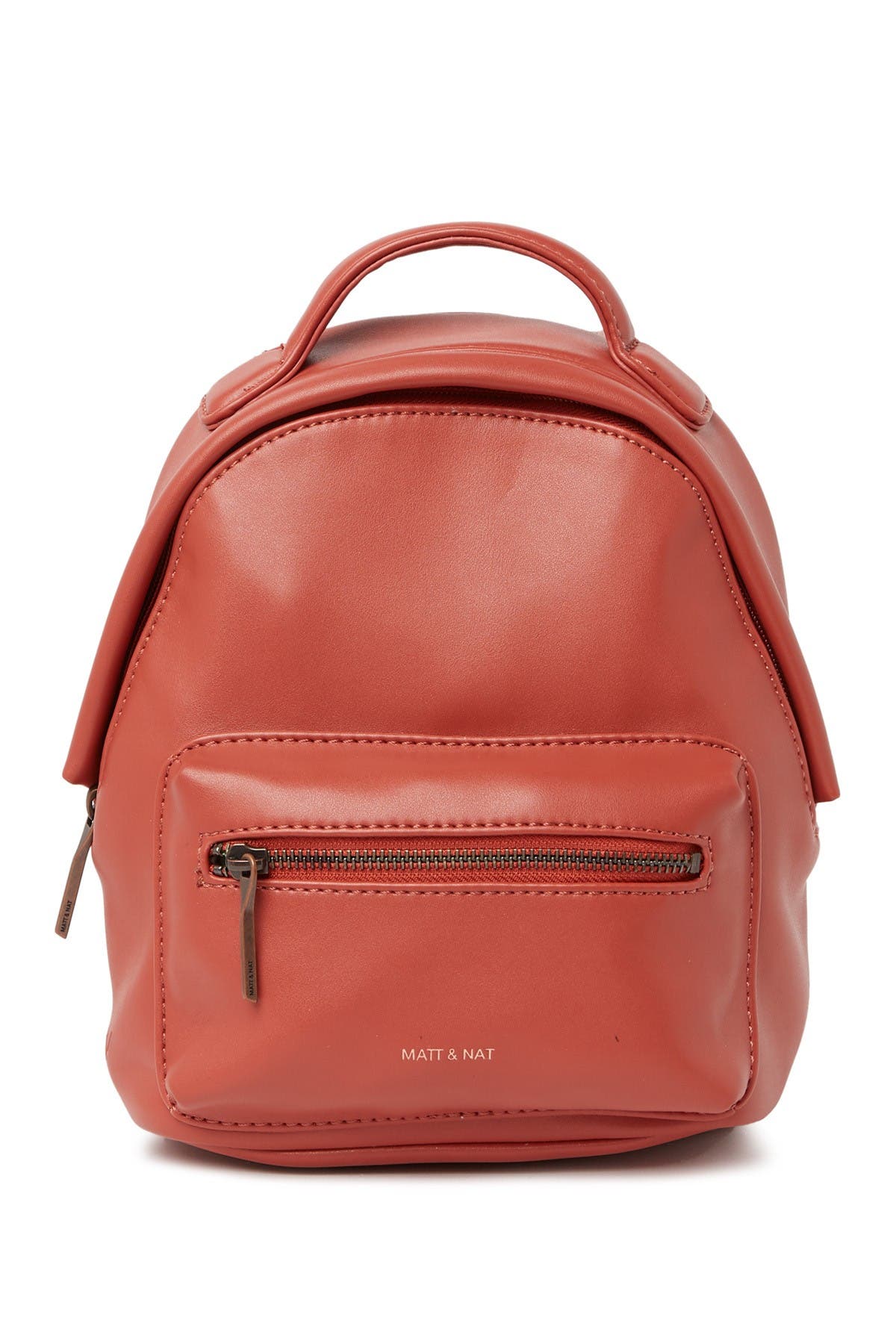 mini backpack vegan leather