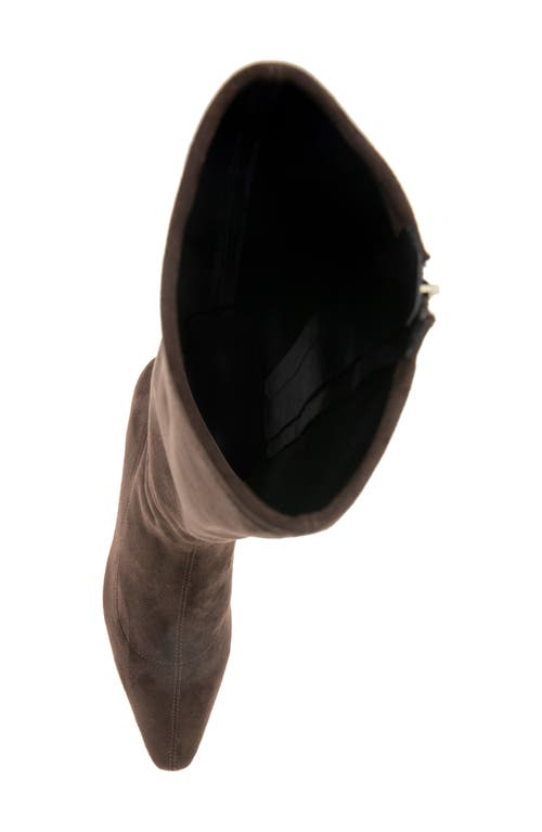 Kenneth Cole Meridith Knee High Boot In Chocolate Micro