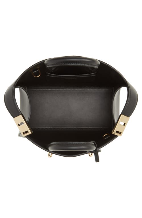 Ferragamo Hug Mini Black Bag In Black
