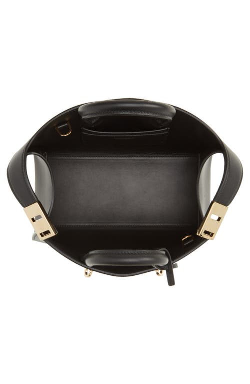 Shop Ferragamo Hug Soft Leather Crossbody Bag In Black