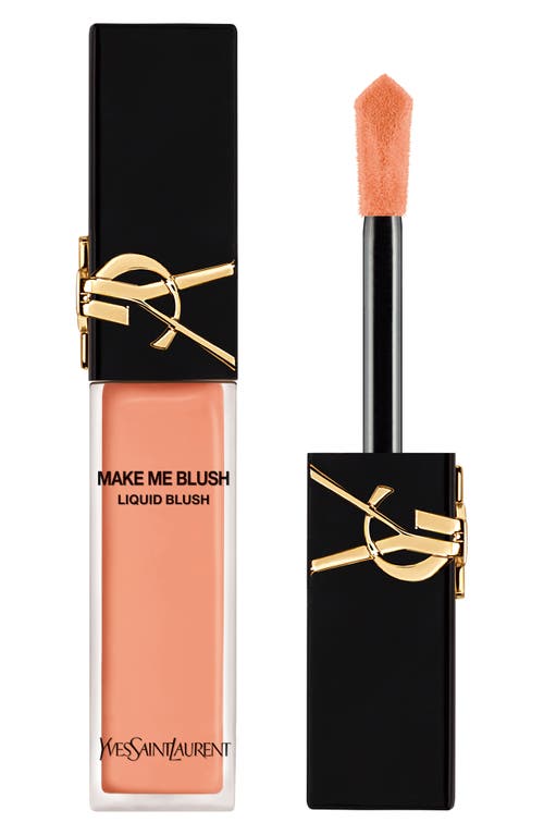 Shop Saint Laurent Yves  Make Me Blush Liquid Blush In 57 Coral Clash