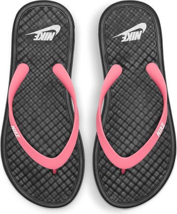 Nike On Deck Thong Flip-Flops Men's Slides Casual Slipper Black