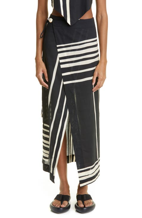 Nordstrom on sale striped skirt