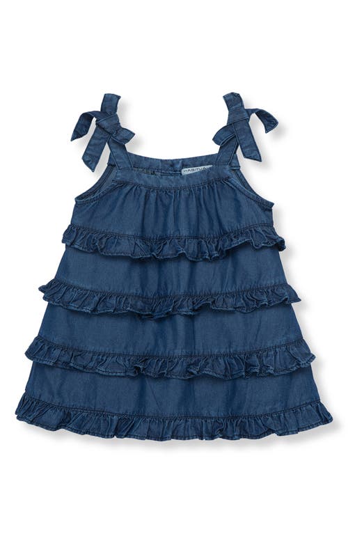 Habitual Ruffle Tiered Sundress Indigo at Nordstrom,