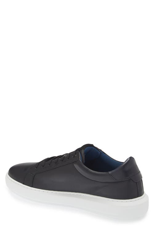 Shop G Brown Puff Low Top Leather Sneaker In Black