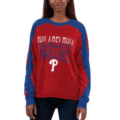 Women's Buffalo Bills G-III 4Her by Carl Banks White/Royal First Team  Three-Quarter Sleeve