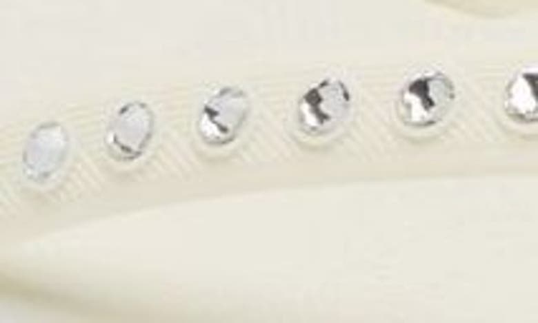 Sanuk Funshine Rhinestone Flip Flop In White