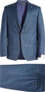Jack Victor Esprit Soft Contemporary Fit Wool Suit