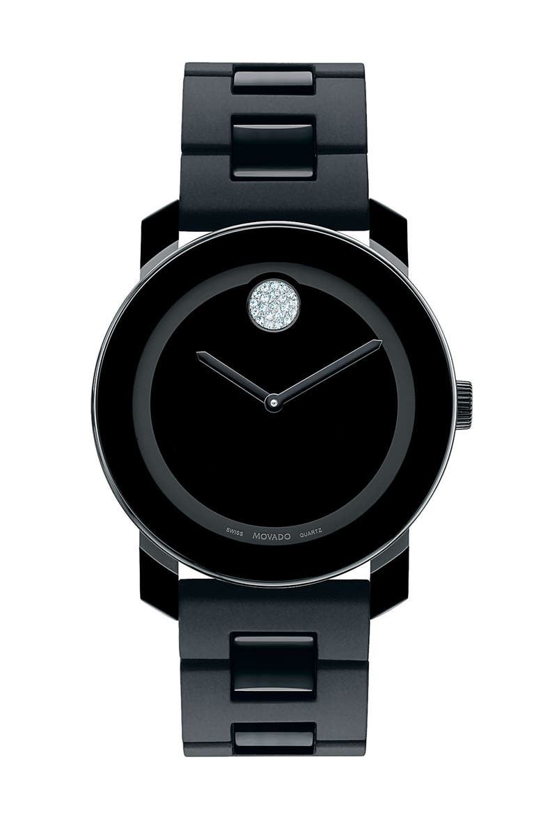 Movado 'Small Bold' Crystal Marker Watch | Nordstrom