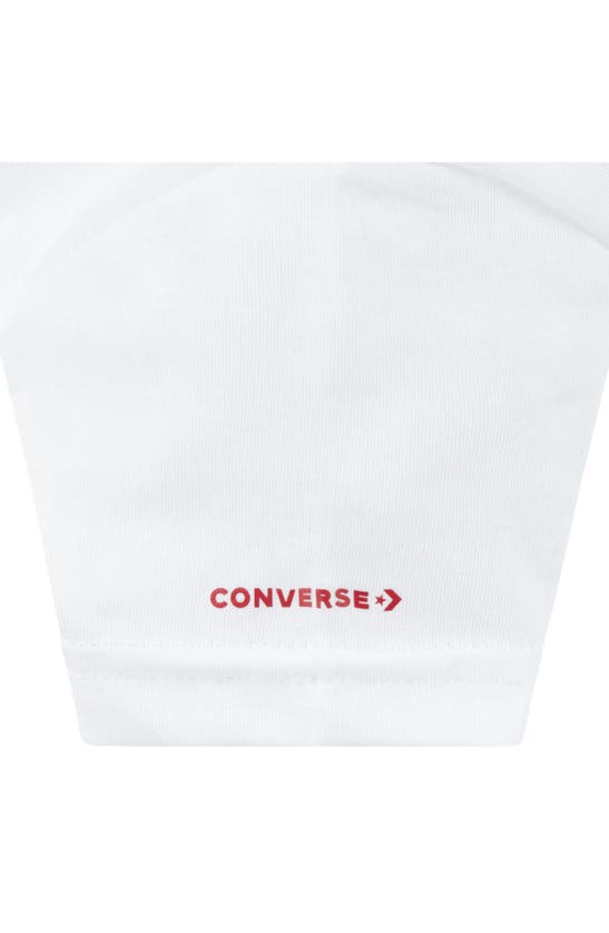 Shop Converse Kids' License Plate T-shirt & Cargo Shorts In Black