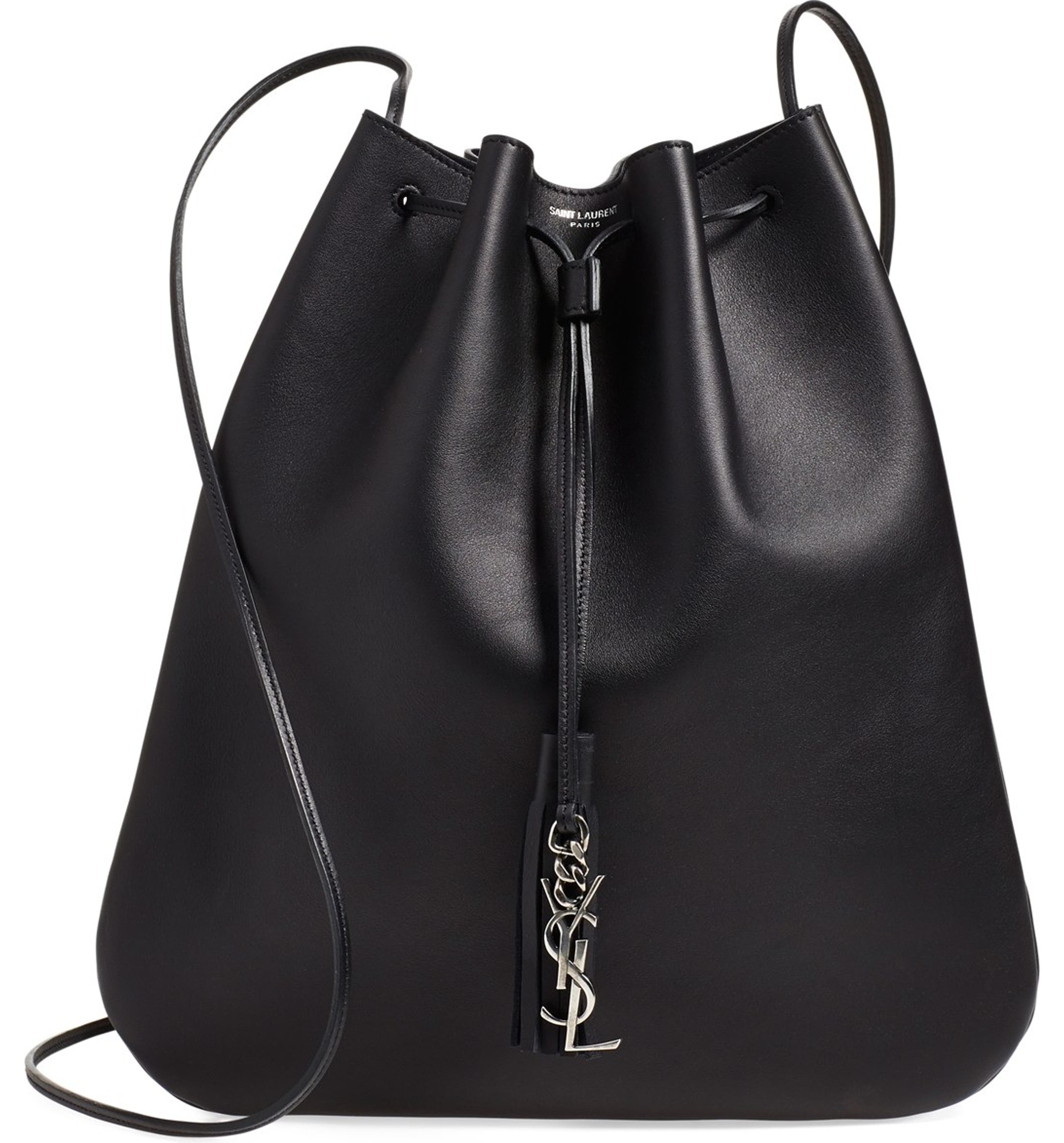 Saint Laurent 'Medium Jen' Calfskin Bucket Bag | Nordstrom