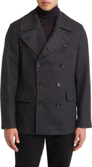Nordstrom peacoat best sale mens