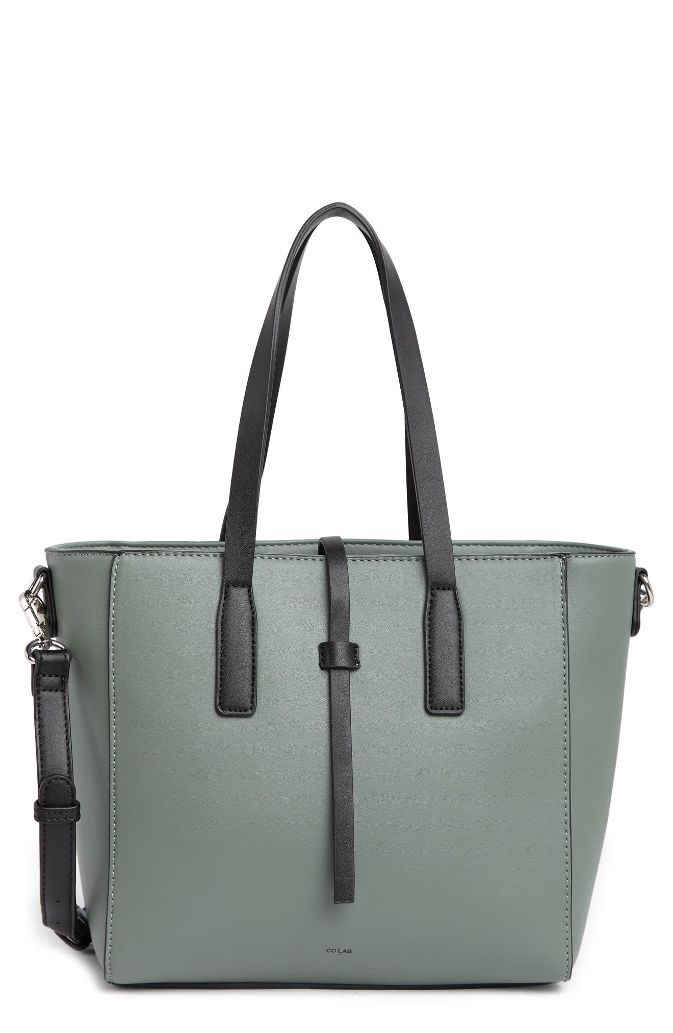 Colab Shoulder Bag With Crossbody Strap In Pine/ Black ModeSens