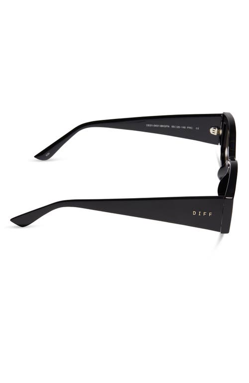 Diff 55mm Kai Slim Sunglasses In Black
