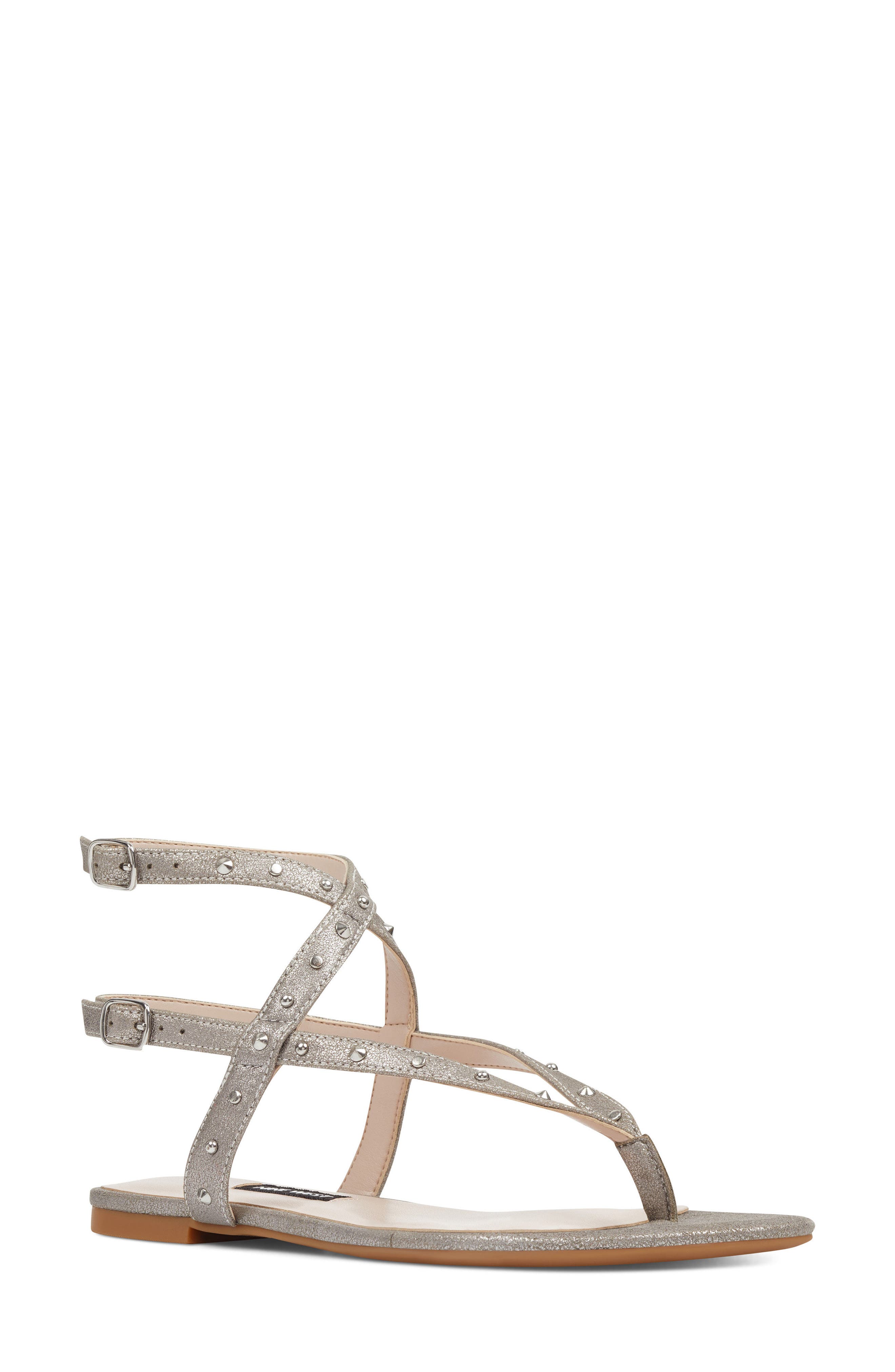 nine west studded sandals