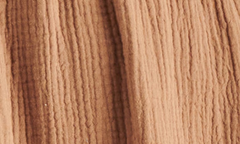 Steve Madden Amira Tiered Cotton Midi Dress In Toast