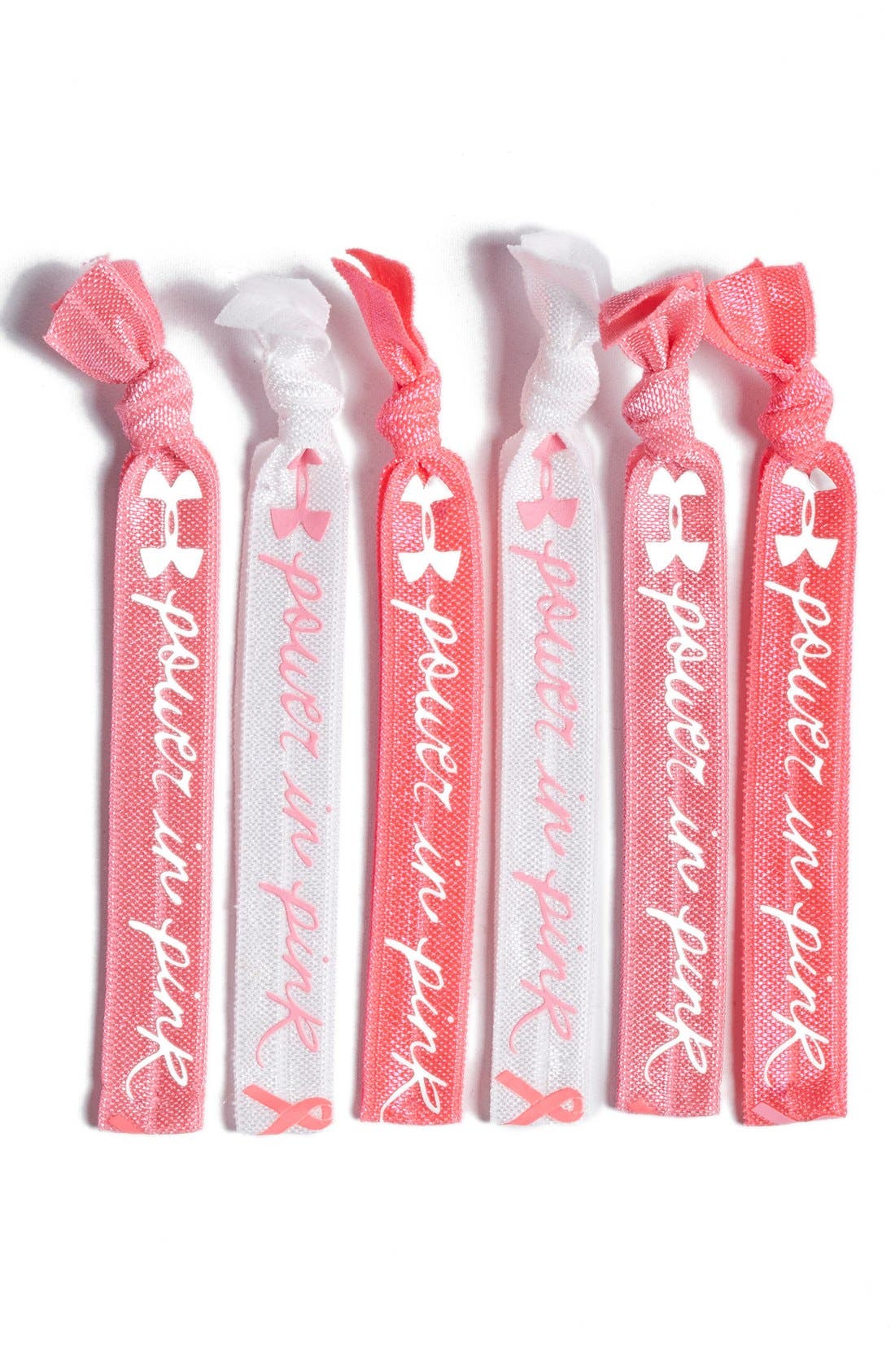 Under Armour Power In Pink Hair Ties 6 Pack Nordstrom