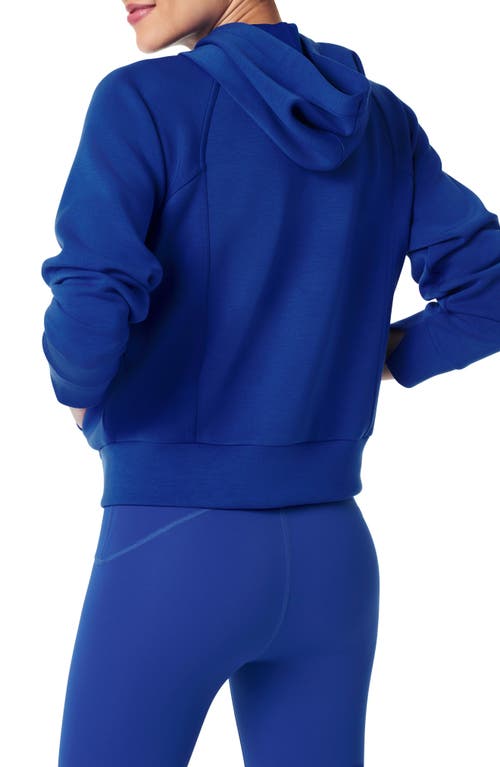 Shop Spanx ® Airessentials Zip-up Hoodie In Cerulean Blue