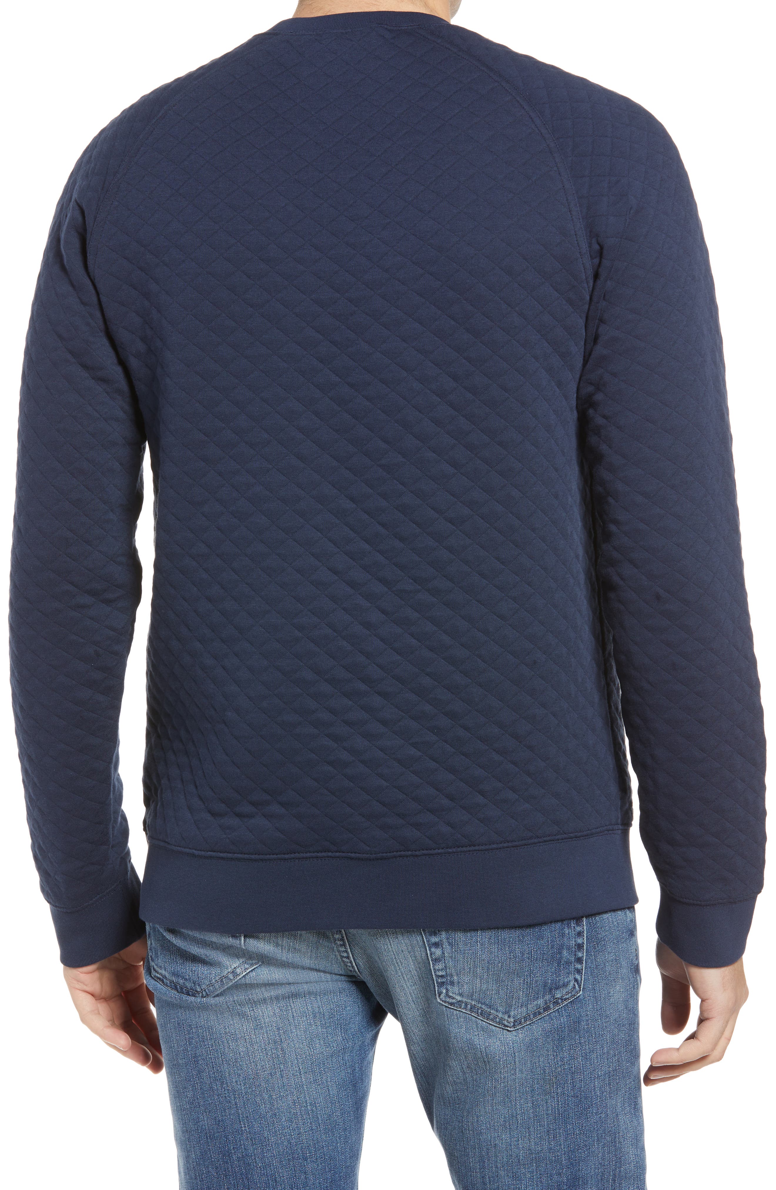 L.L.Bean Men's Beans Quilted Crewneck 
