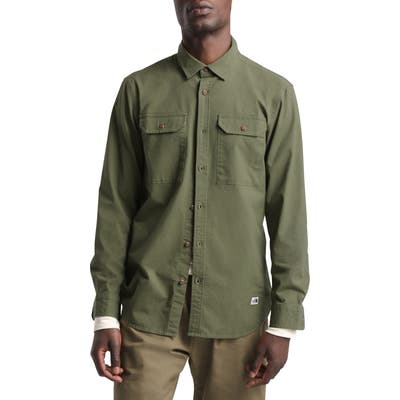 The North Face Battlement Utility Shirt, Green