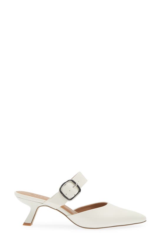 Nordstrom Rack Fawn Mule In Ivory Pristine