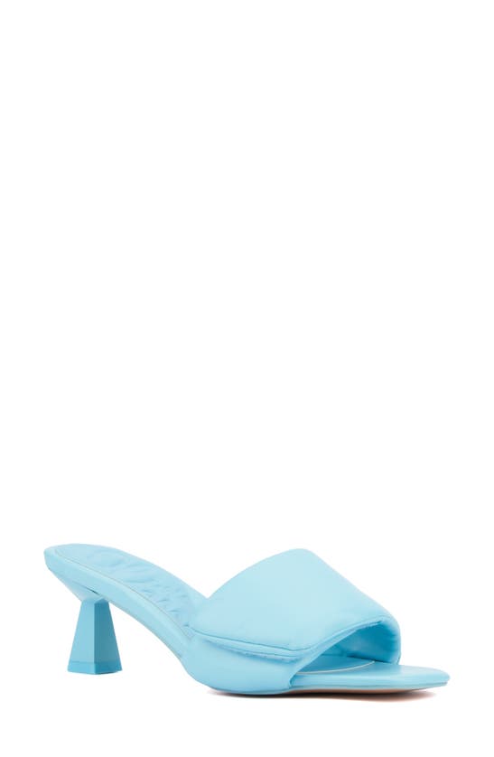 Shop Olivia Miller Allure Sandal In Light Blue