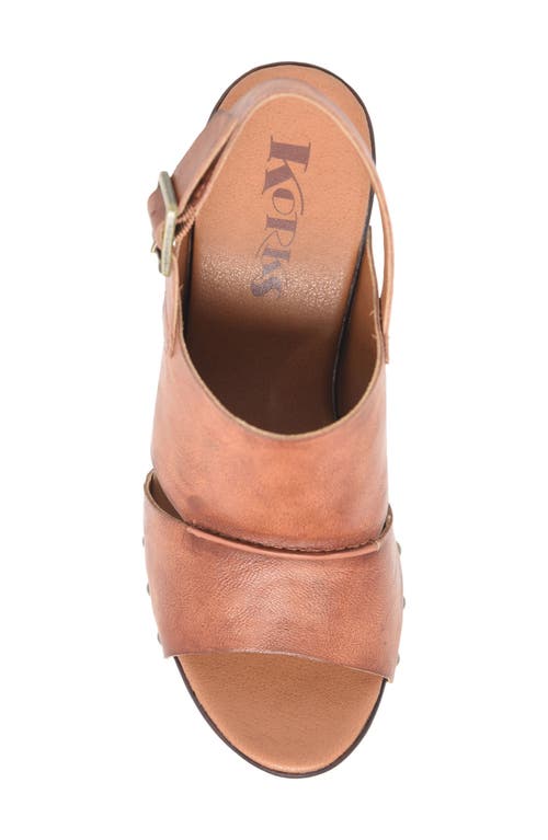 Korks Kristian Slingback Sandal In Tan