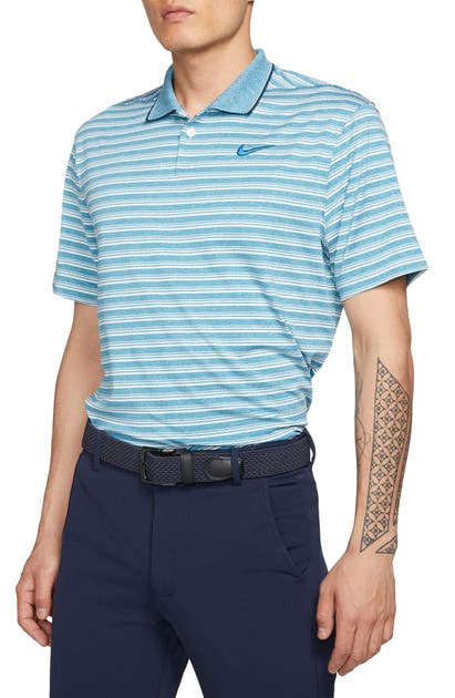 Nike Dri-fit Vapor Golf Polo In Green Abyss/ Pure/ Green Abyss