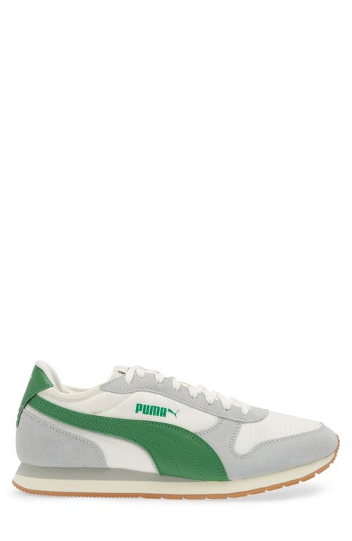 Puma Sr Siege Sneaker In Smokey Gray-ivory-green