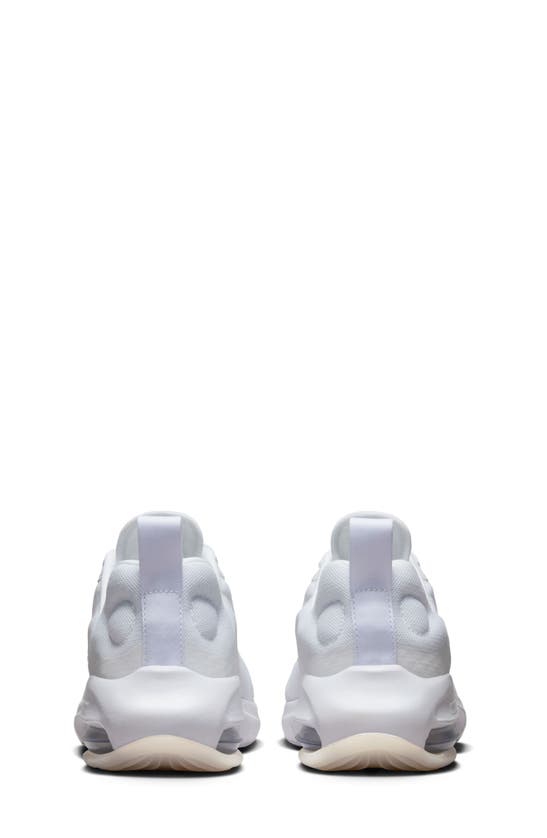 Shop Nike Kids' Air Zoom Arcadia 2 Running Shoe In White/ White/ Pure Platinum