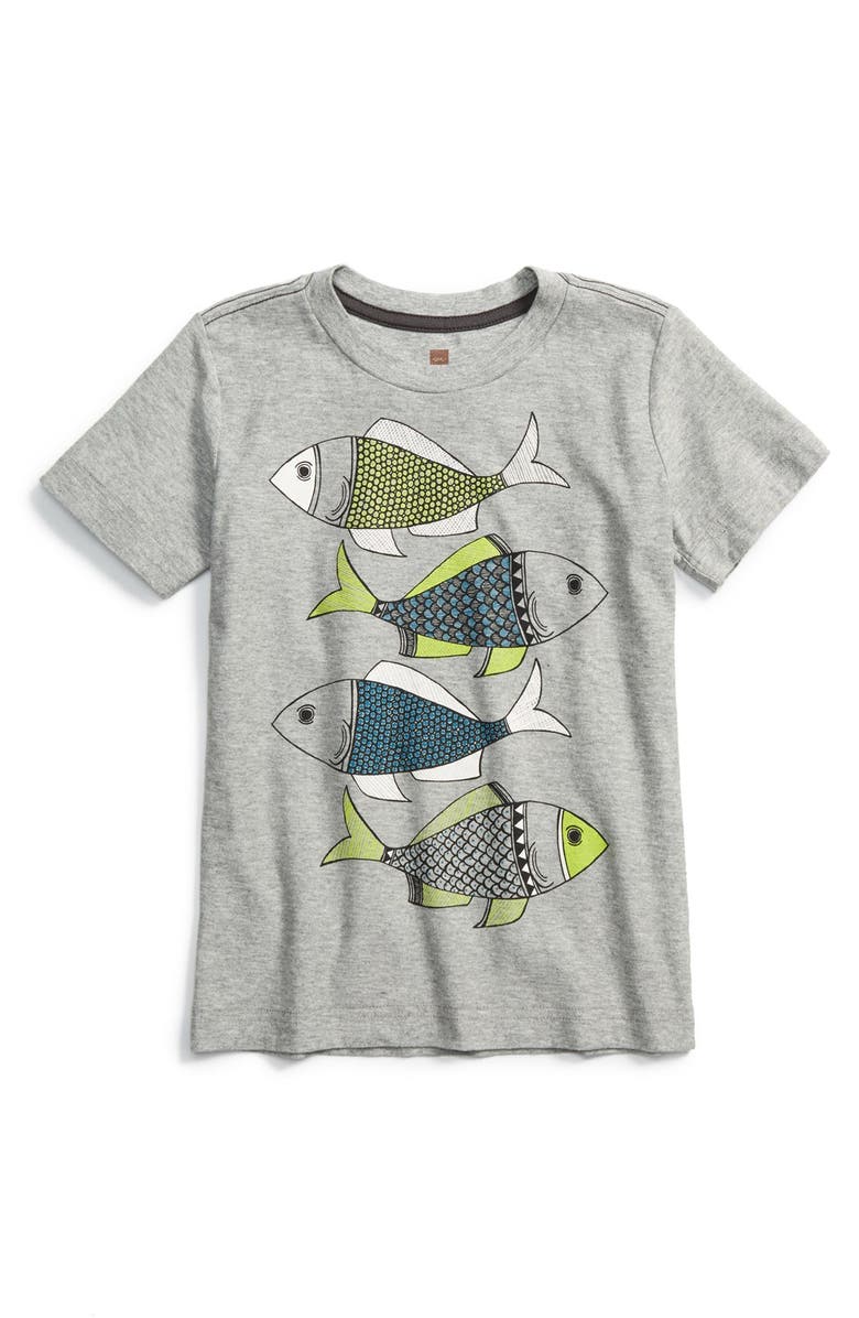 Tea Collection 'Madhubani Fish' Graphic Cotton T-Shirt (Toddler Boys ...