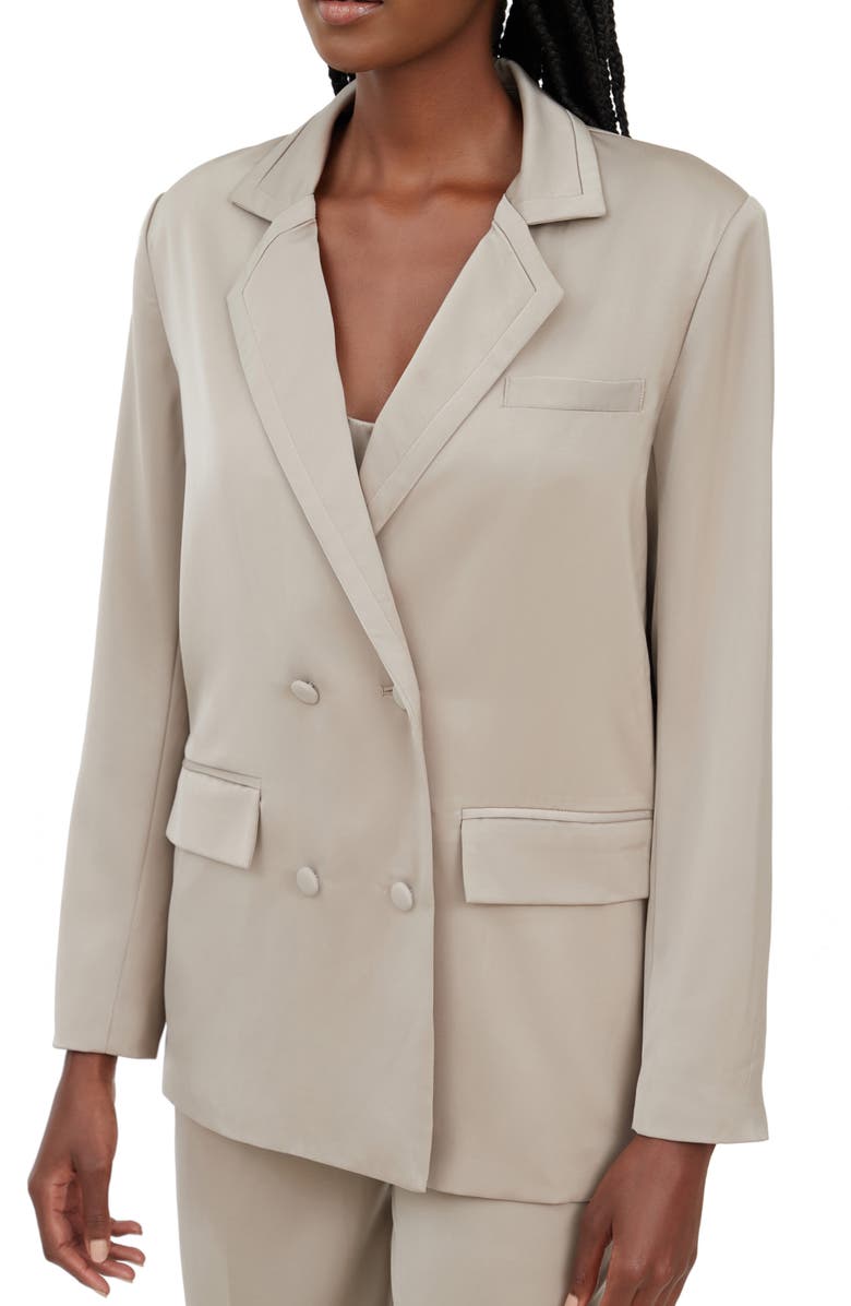 4th & Reckless Francesca Double Breasted Blazer | Nordstrom