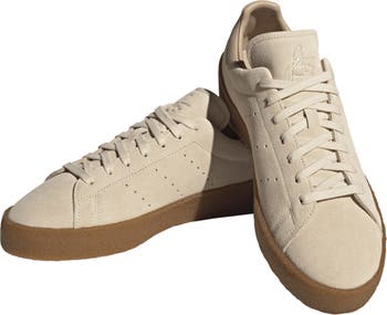 Adidas Stan Smith Shoes - Men's - Cloud White / Off White / Gum - 8