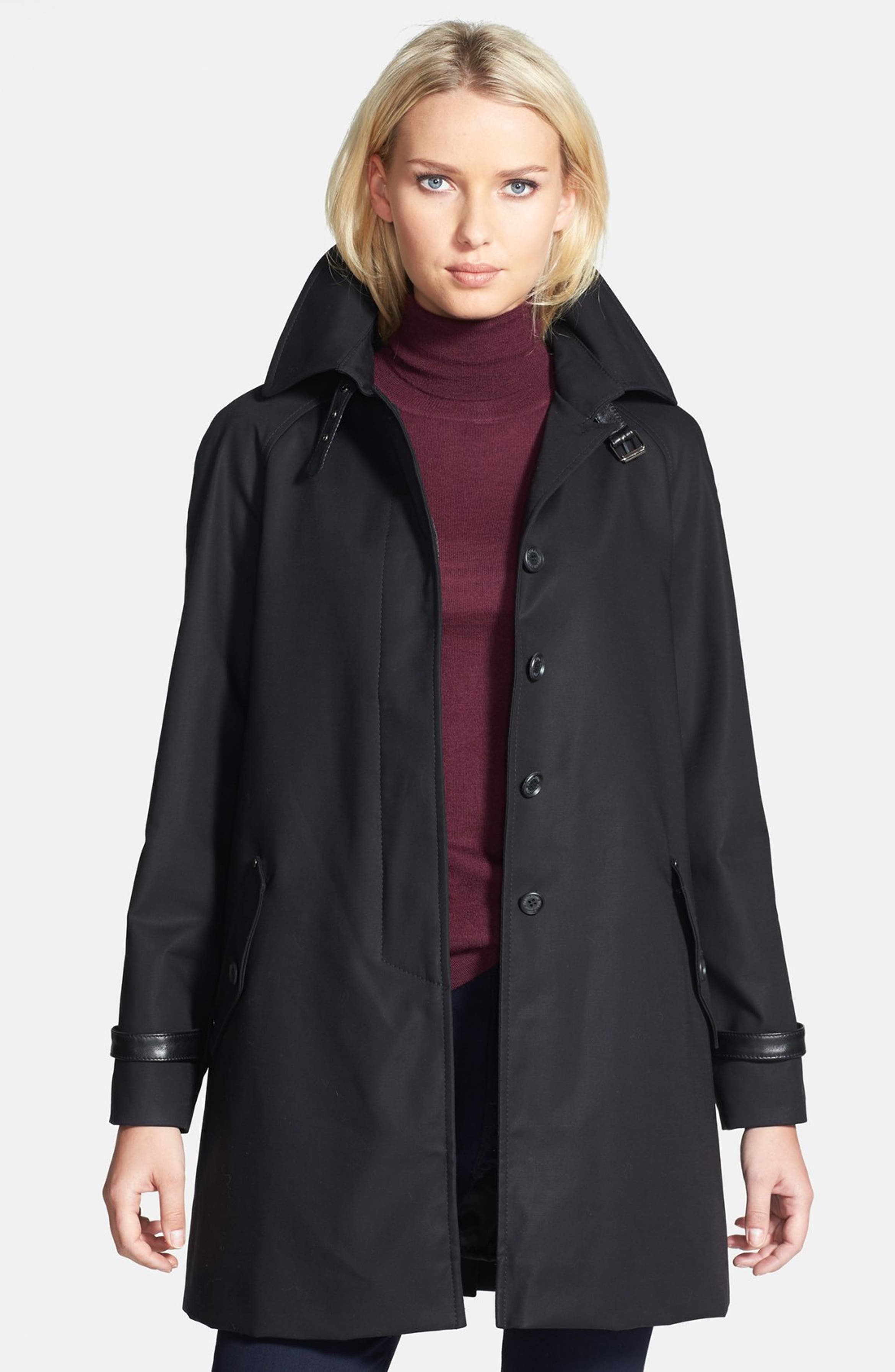 Pendleton A-Line Raincoat with Zip Out Liner (Regular & Petite) | Nordstrom