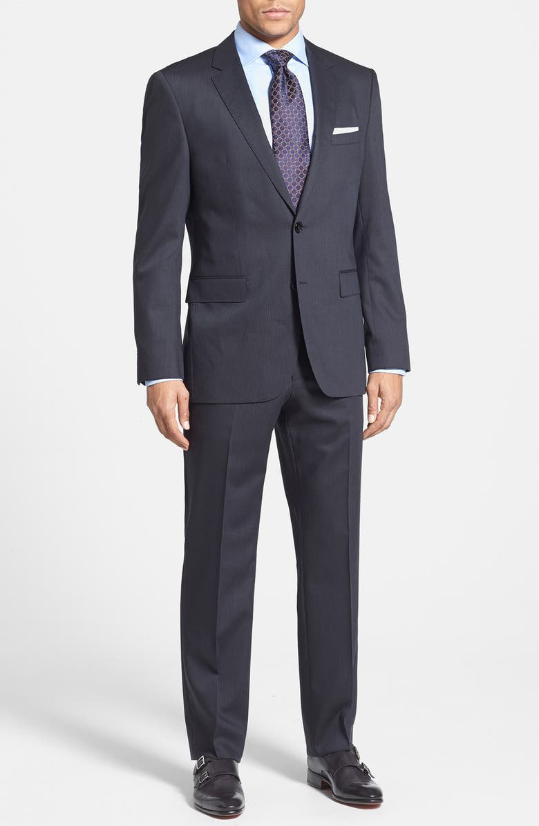 BOSS HUGO BOSS 'James/Sharp' Trim Fit Stripe Suit | Nordstrom