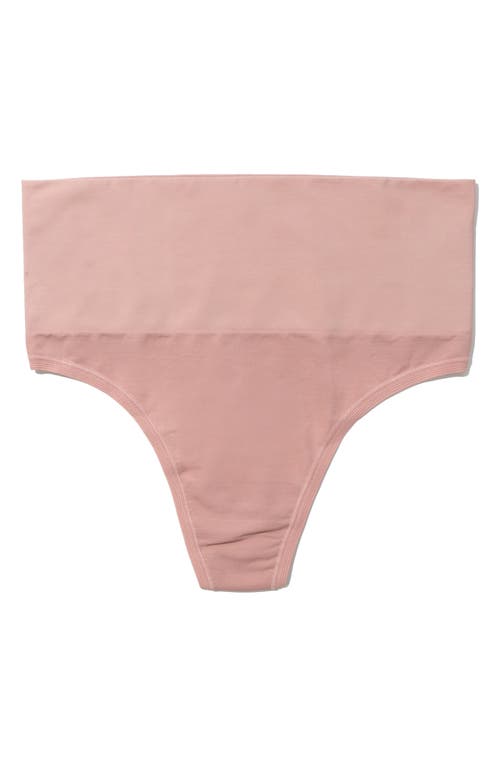 Shop Hanky Panky Body Mid Rise Thong In Inner Peace