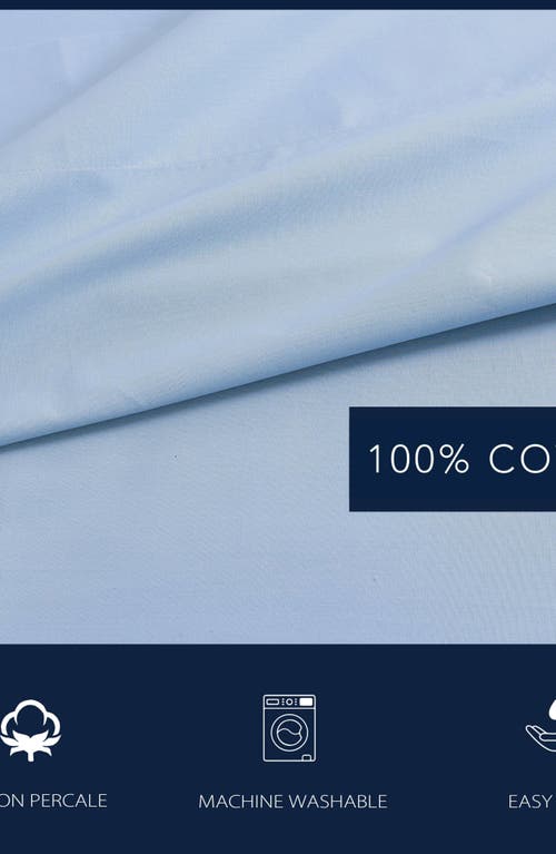 Nautica Solid Sheet Set In Lake Blue