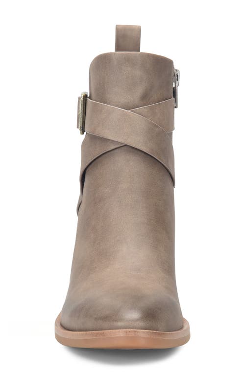 Korks Shyla Block Heel Bootie In Taupe