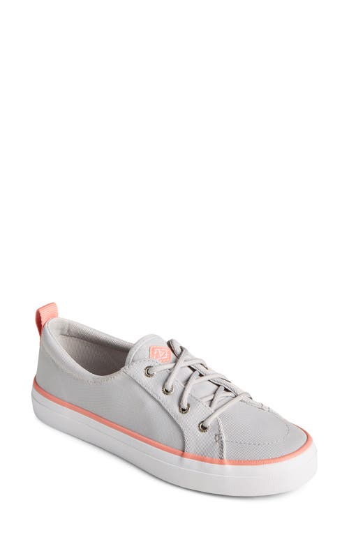 Sperry Sustainability Collection Crest Vibe Sneaker in Grey/Pink at Nordstrom, Size 8