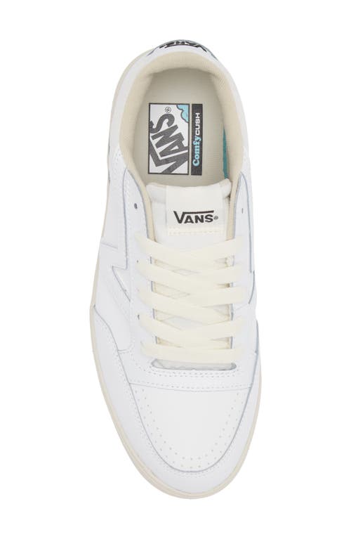 Shop Vans Lowland Comfycush Tennis Sneaker In Vintage Sport White