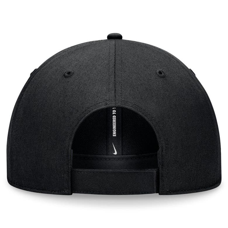 Shop Nike Black Pittsburgh Pirates Evergreen Club Performance Adjustable Hat
