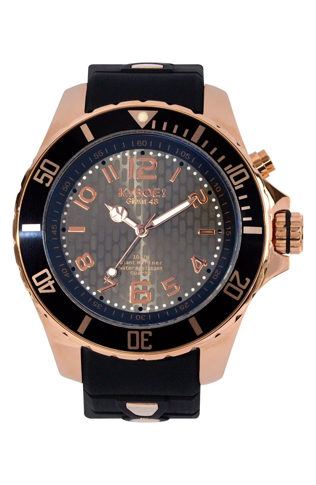 KYBOE! Silicone Strap Watch, 48mm Nordstrom