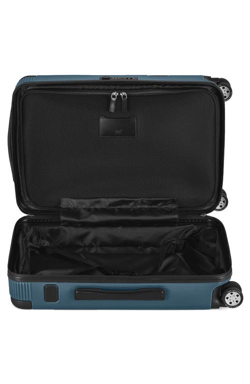 Shop Montblanc My4810 Cabin Trolley Carry-on Suitcase In Avio Blue