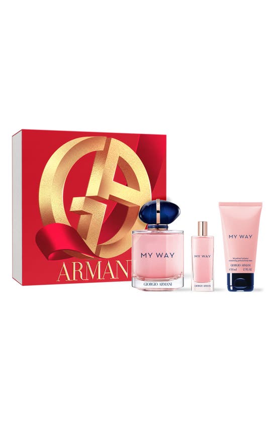 Armani Collezioni Armani Beauty My Way Eau De Parfum Set (limited Edition) $213 Value