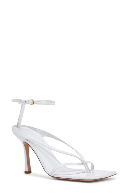BOTTEGA VENETA STRETCH SQUARE TOE SANDAL,608835VBSF0