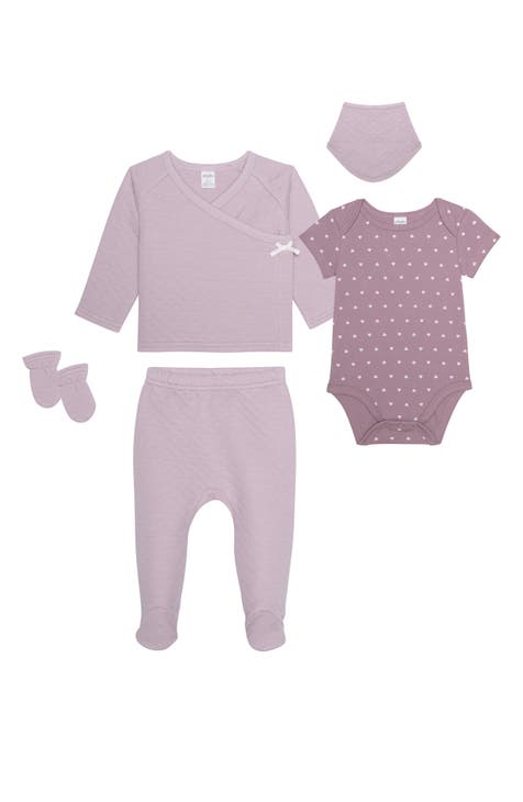 Baby Girl PL BABY BY PETIT LEM Bodysuits Nordstrom Rack